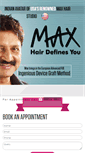 Mobile Screenshot of maxhair.us